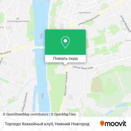 Карта Торпедо Хоккейный клуб