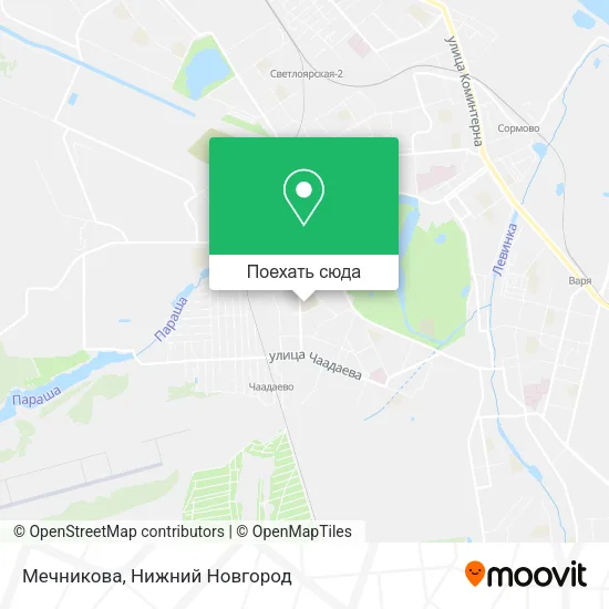 Карта Мечникова