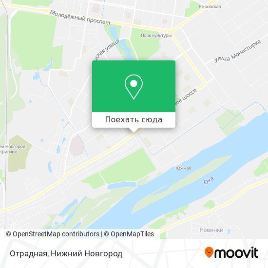 Карта Отрадная