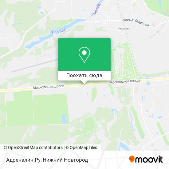Карта Адреналин.Ру