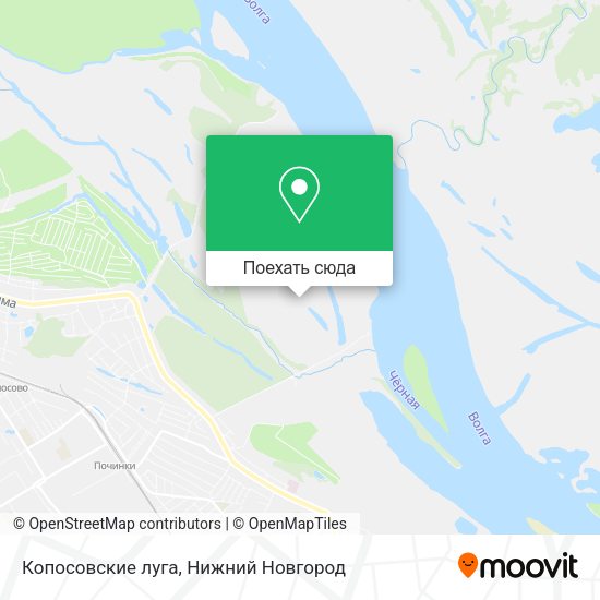 Карта Копосовские луга