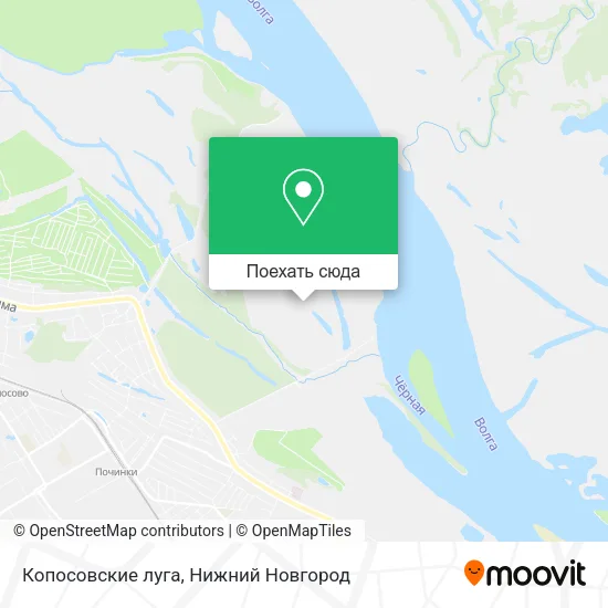 Карта Копосовские луга