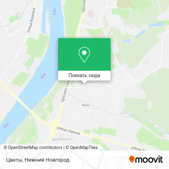 Карта Цветы