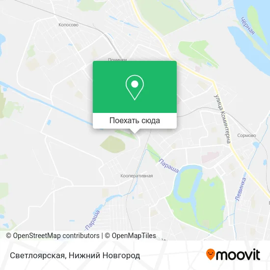 Карта Светлоярская