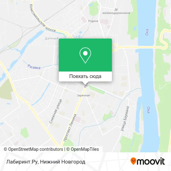 Карта Лабиринт.Ру