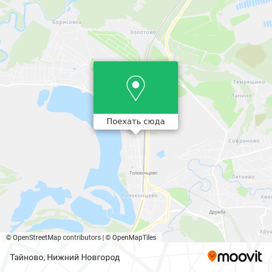 Карта Тайново