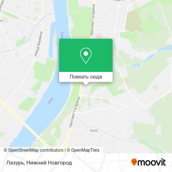 Карта Лазурь