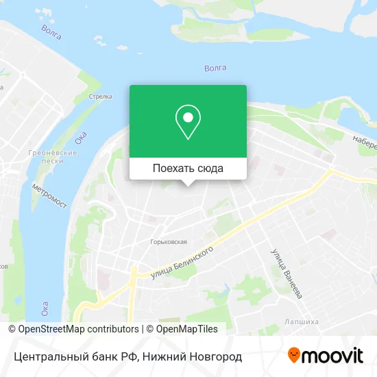 Карта Центральный банк РФ