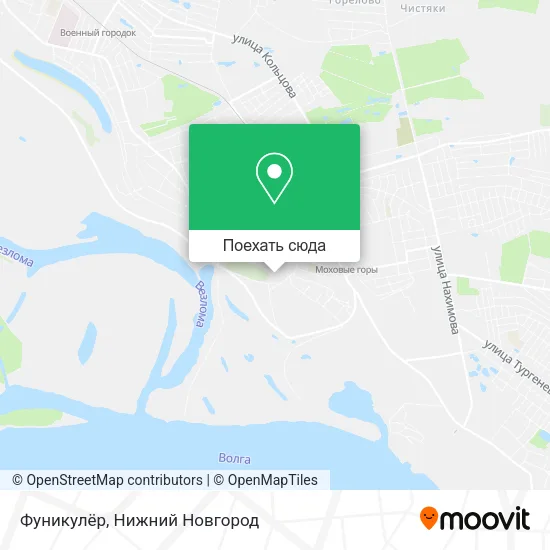 Карта Фуникулёр