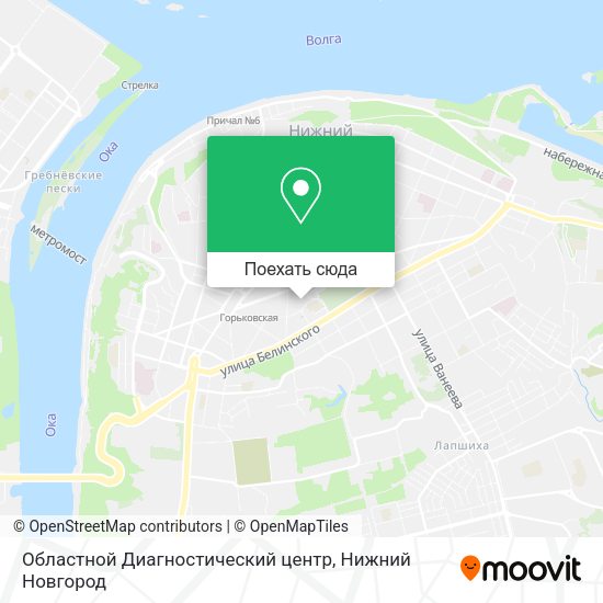 Карта Областной Диагностический центр