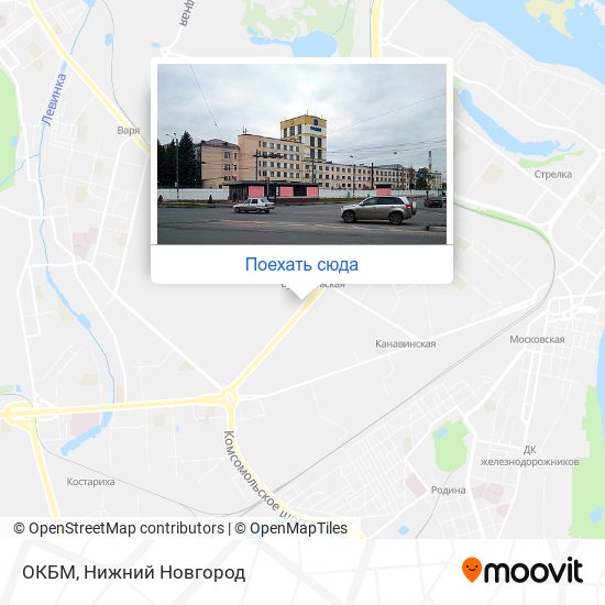 Карта ОКБМ