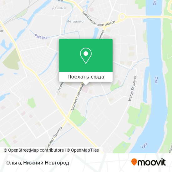 Карта Ольга