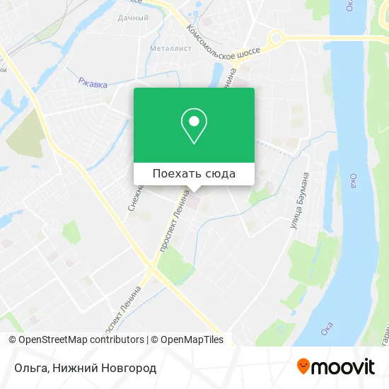 Карта Ольга