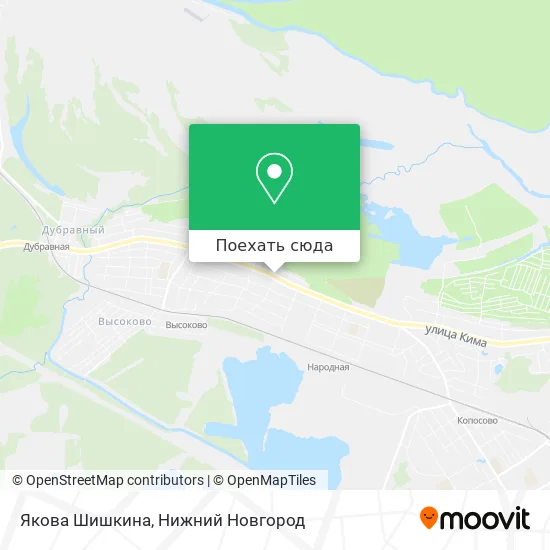 Карта Якова Шишкина