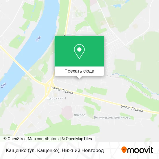 Карта Кащенко (ул. Кащенко)