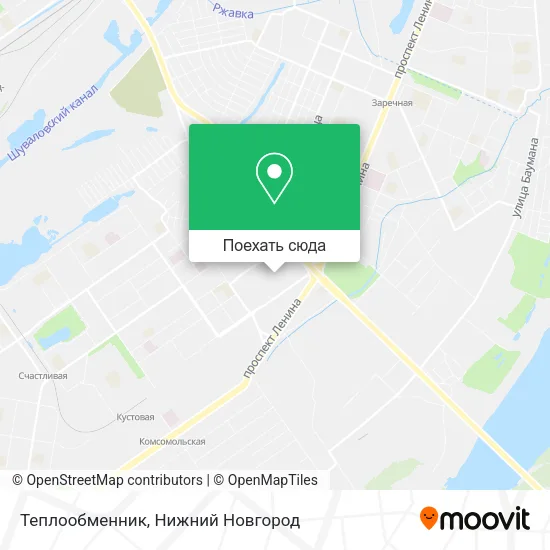 Карта Теплообменник