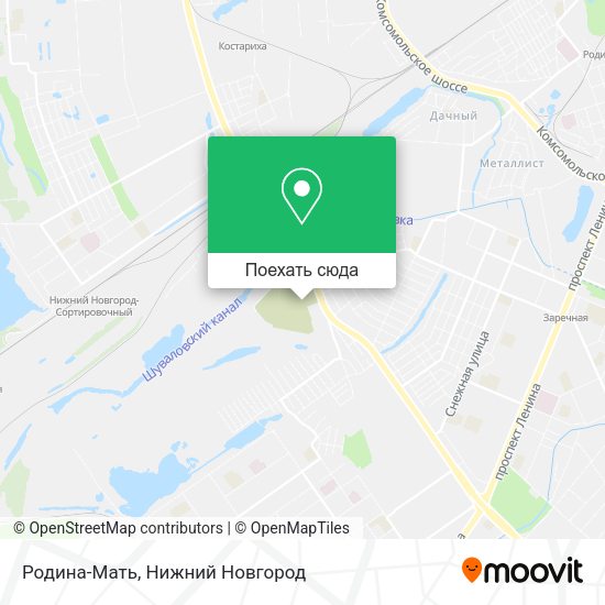 Карта Родина-Мать