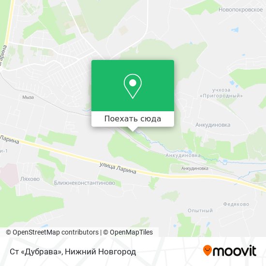 Карта Ст «Дубрава»