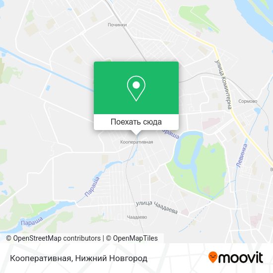 Карта Кооперативная