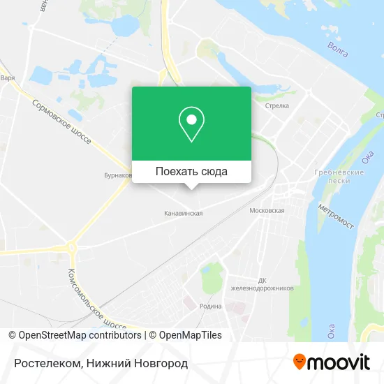 Карта Ростелеком