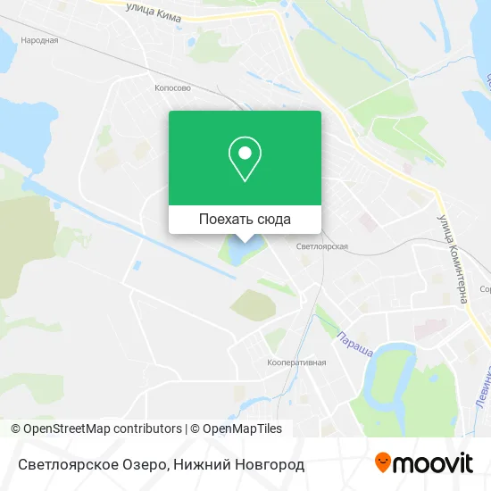 Карта Светлоярское Озеро