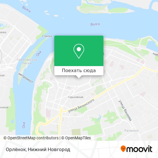 Карта Орлёнок