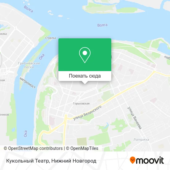 Карта Кукольный Театр