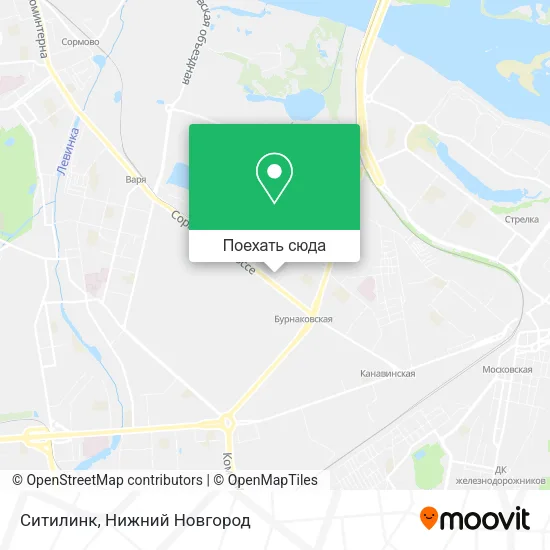Карта Ситилинк