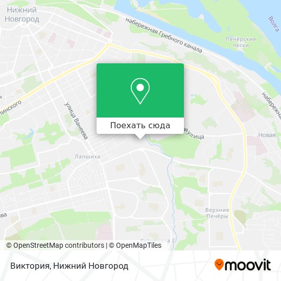 Карта Виктория