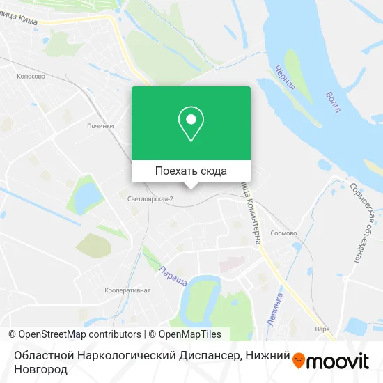 Карта Областной Наркологический Диспансер