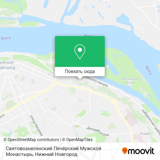 Карта Святовознесенский Печёрский Мужской Монастырь