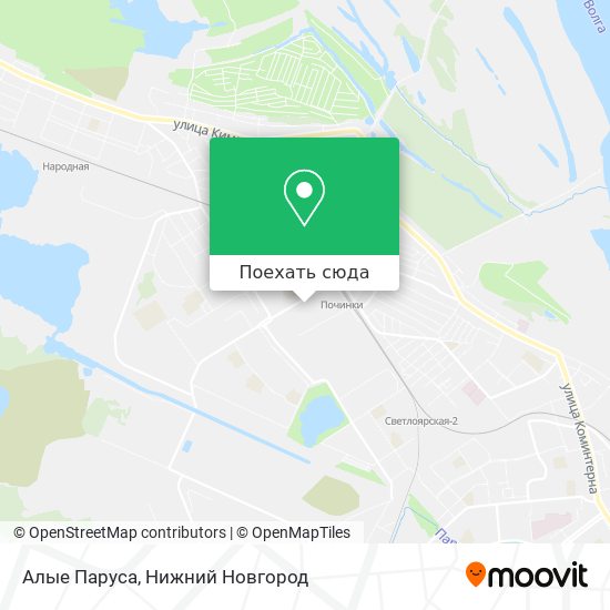 Карта Алые Паруса