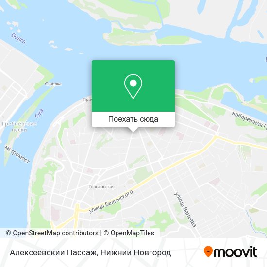 Карта Алексеевский Пассаж