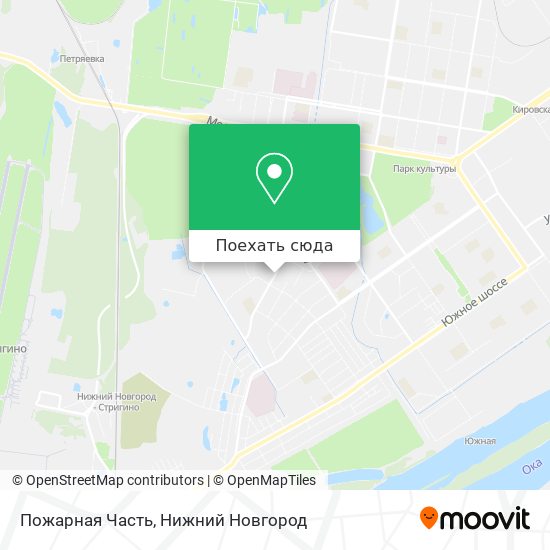 Карта Пожарная Часть