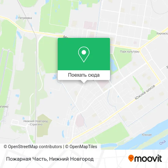 Карта Пожарная Часть