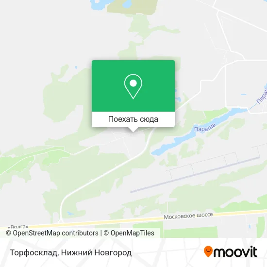 Карта Торфосклад