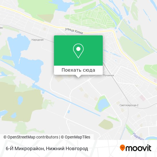 Карта 6-Й Микрорайон