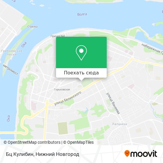 Карта Бц Кулибин