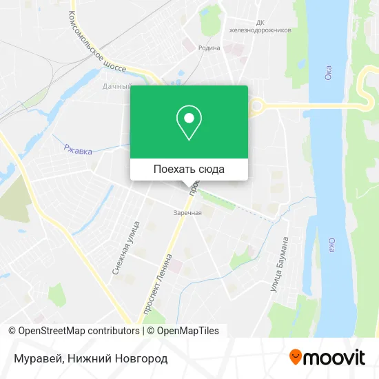 Карта Муравей