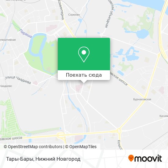 Карта Тары-Бары