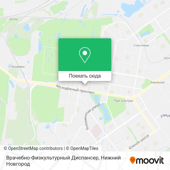 Карта Врачебно-Физкультурный Диспансер