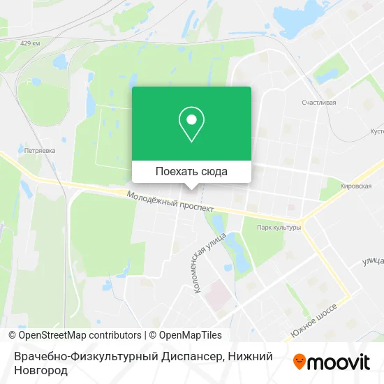 Карта Врачебно-Физкультурный Диспансер