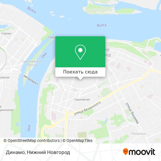 Карта Динамо