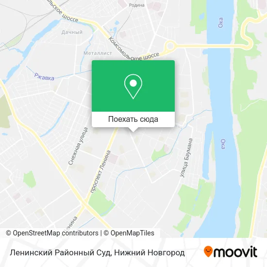 Карта Ленинский Районный Суд