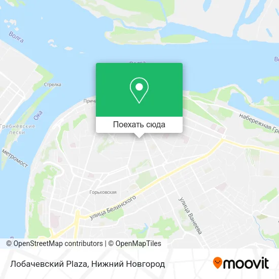 Карта Лобачевский Plaza