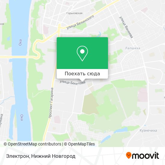 Карта Электрон