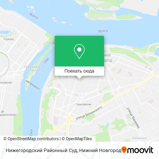 Карта Нижегородский Районный Суд