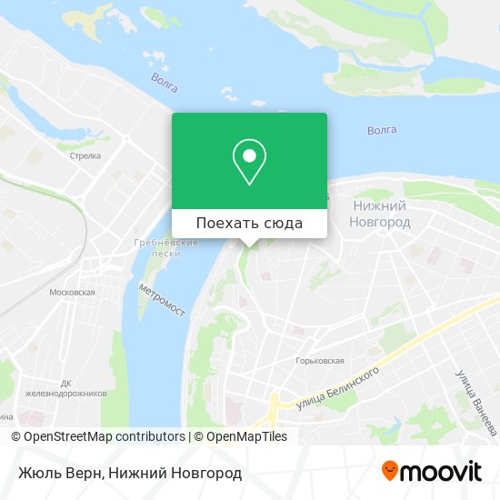 Карта Жюль Верн