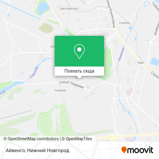 Карта Айвенго