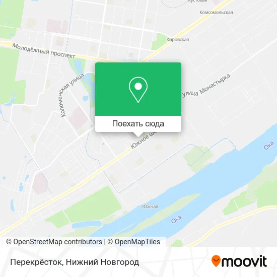 Карта Перекрёсток